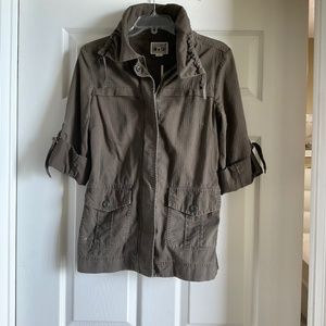 Women's Brown Utility Jacket
